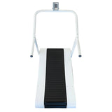 trueform runner curved treadmill trf002 white mockup