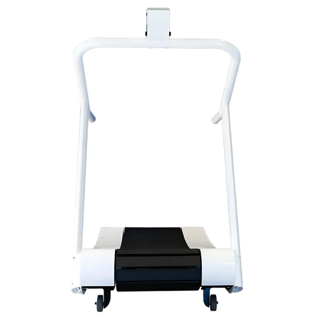 trueform runner curved treadmill trf002 white mockup