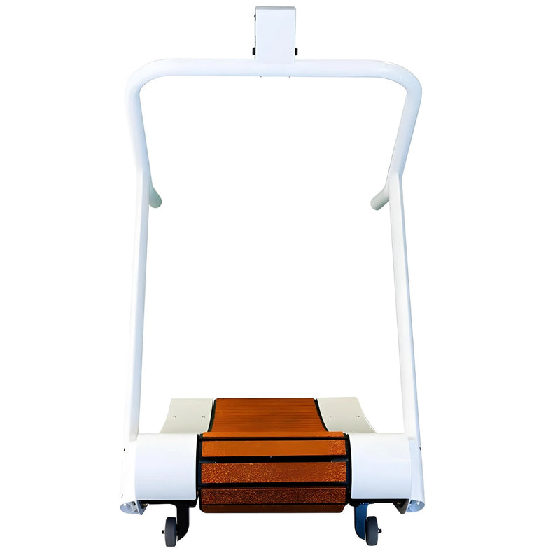 trueform track curved treadmill trf003 white standard mockup 4