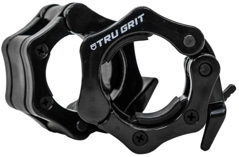 trugrit Black Barbell Collars