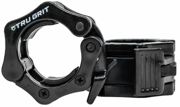 trugrit Black Barbell Collars