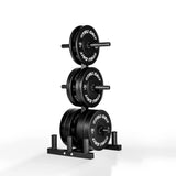 Vertical Weight Plate & Barbell Storage Rack