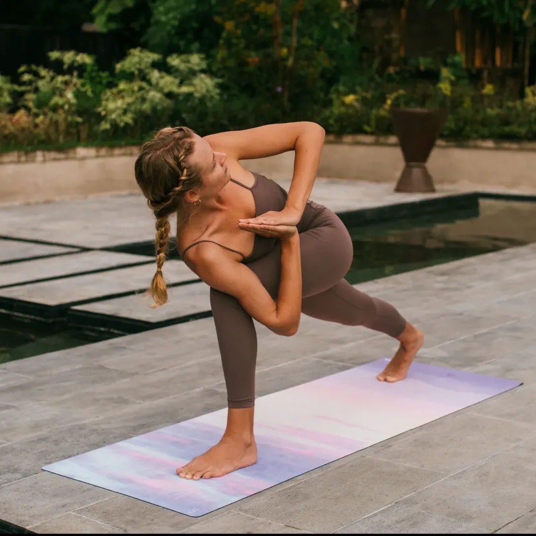 ZiahCare's Yoga Design Lab Breathe Combo Yoga Mat Lifestyle Mockup Image 16