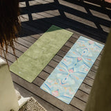 ZiahCare's Yoga Design Lab Butterfly Glow Combo Yoga Mat Lifestyle Mockup Image 12
