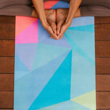ZiahCare's Yoga Design Lab Geo Combo Yoga Mat Lifestyle Mockup Image 20