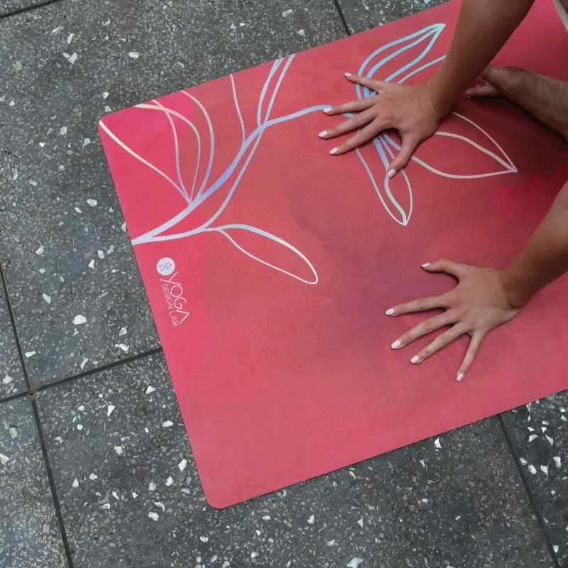 ZiahCare's Yoga Design Lab Iris Combo Yoga Mat Lifestyle Mockup Image 20