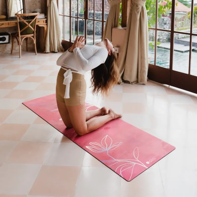 ZiahCare's Yoga Design Lab Iris Combo Yoga Mat Lifestyle Mockup Image 8