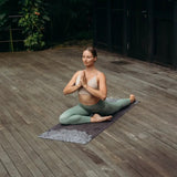 ZiahCare's Yoga Design Lab Mandala Black Combo Yoga Mat Lifestyle Mockup Image 14