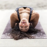 ZiahCare's Yoga Design Lab Mandala Black Combo Yoga Mat Lifestyle Mockup Image 17