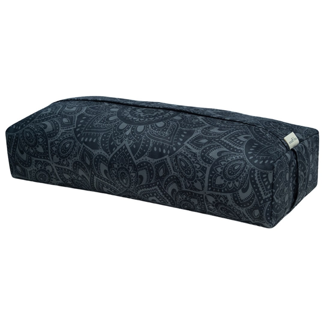 yoga design lab mandala charcoal yoga bolster ydl060 mockup 6