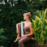 ZiahCare's Yoga Design Lab Mandala Turquoise Combo Yoga Mat Lifestyle Mockup Image 21