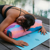 ZiahCare's Yoga Design Lab Mexicana Yoga Bolster Lifestyle Mockup Image 13
