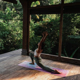 ZiahCare's Yoga Design Lab Tribeca Sand Combo Yoga Mat Lifestyle Mockup Image 26